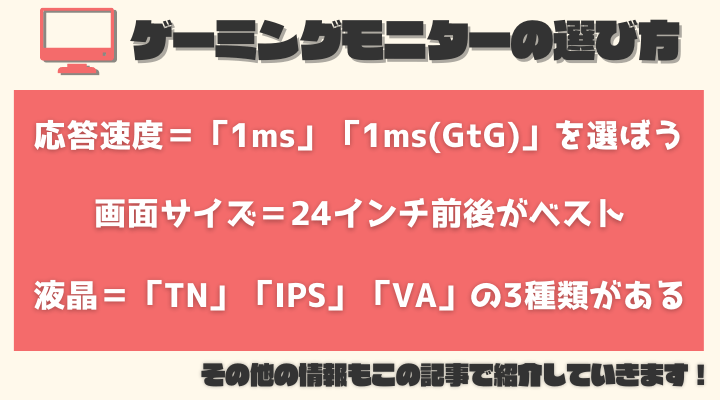 『VALORANT』に適したゲーミングモニターの選び方