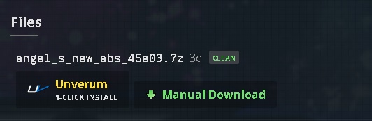 「Manual Download」をクリックして任意の場所に保存